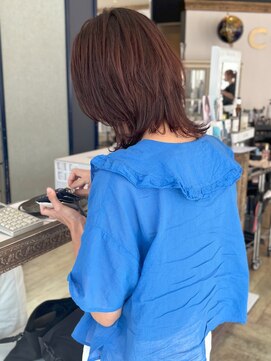 コワファースト 大分(COIFF1RST) 外はねウルフスタイル