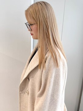 シテン(SITEN) ハイトーンベージュ/ケアブリーチ/ハイトーンロング