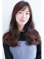 ノノリリ(NONORIRI)&nbsp;ナチュラルロングウェーブデジタルパーマスタイル30代40代50代