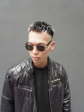 メンズグルーミングナンバーナイン(MEN'S GROOMING NUMBER NINE) ホワイトフェード/メンズカット/メンズサロン