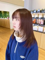 サラ ビューティ サイト 春日(SARA Beauty sight)&nbsp;レイヤー/顔周り/ピンクブラウン/ブラウン