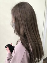 ジーナ 船橋(Zina) 髪質改善*ロングレイヤーグレーベージュ*美髪【Zina船橋】