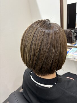 ビーズカラー ヤマザワ富谷成田店 Ｎ．カラー／オシャレ染め／オリーブ