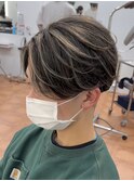 メッシュ、金メッシュ