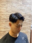 銀座 理容室 フェード