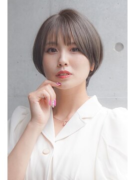 ヘアーズ ベリー 下白水店(hairs BERRY) BERRY大人ショート/ボブ丸みショートマッシュ前髪あり秋冬