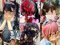 ヘアセット UP’s 新宿