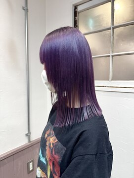 ヘアーサロン キー(Hair salon key) ラベンダーカラー