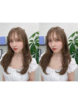 【9時～22時迄営業中*江坂2分*当日予約大歓迎◎】江坂エリア最安値◎ブリーチ込*ダブルカラー\6,000