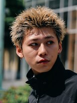 バイフィフス 原宿/表参道(by fifth)&nbsp;原宿スパイキーショートベリーショートアップバングブリーチ20代