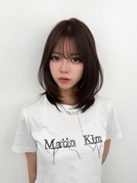 アマトウキョウスマートサロン(AMA TOKYO×Smart Salon) くびれレイヤー/顔まわりカット/レイヤーカット/小顔ヘア