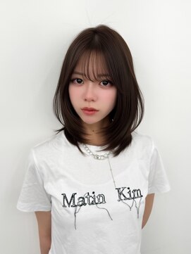 アマトウキョウスマートサロン(AMA TOKYO×Smart Salon) くびれレイヤー/顔まわりカット/レイヤーカット/小顔ヘア