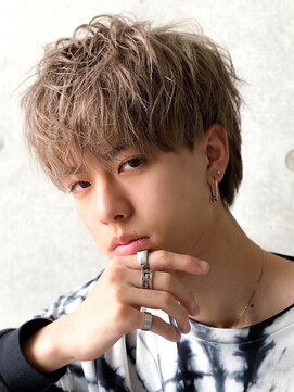 men's salon L-MARK 四条烏丸【12月 NEW OPEN（予定）】  マッシュ/メンズ/ハイトーン/ダブルカラー/ブリーチ/眉毛