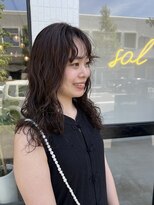 ソル(sol.)&nbsp;ゆるふわパーマ！