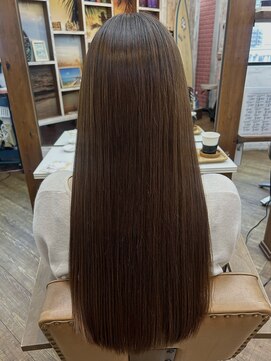 ヘアリゾート リノ(Hair resort Lino) ミネコラトリートメント×ブラウンベージュ