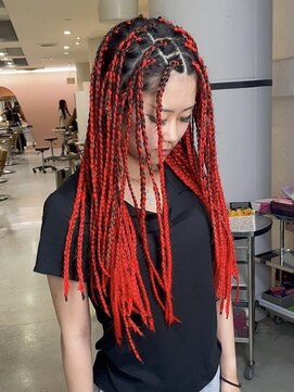 赤髪ブレイズ ダブルカラー 