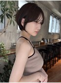 髪質改善ダブルカラーレイヤーボブインナーカラーハイライト