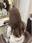 【澤飯】ブリーチなしダブルカラーで地毛から作るハニーベージュ