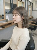 やわらか抜け感ボブ