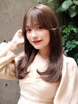 ソア 並木坂(Soa)&nbsp;ロング/レイヤーカット/透明感カラー/ブラウン/Chihiro