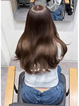 イノセンス 西宮北口店(innocence) 【ブリーチなし 透明感ブラウン】