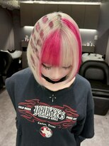 ロテサカエ(Lote.Sakae)&nbsp;着物ヘア/大人ガーリー/ダークアッシュ/似合わせカット/名古屋