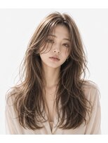 サンク(thank)&nbsp;大人の濃厚ベージュ×軽やかレイヤーロング