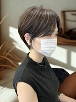 ロシェ 横浜店(loche)&nbsp;ナチュラルショート×ミルクブラウン×髪質改善×横浜