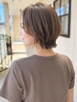 マテリア ヘアー デザイン(materia hair design) 【50.乾かしてオイルをつけるだけで◎ボブ・くびれショート】