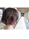 個性派インナーカラー