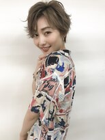 キューズ クラブ(cuz KLUB)&nbsp;【cuz KLUB】ショート×シアーベージュ