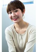 小顔カット_ブランジュ_ワンサイドショート_イルミナ