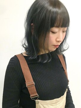 エイト 三軒茶屋店(EIGHT) 切りっぱなし×ブルーグレー