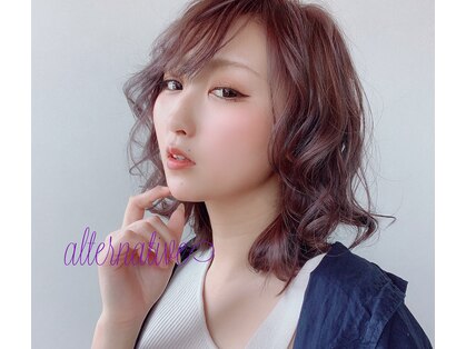 オルタナティヴヘア(alternative hair)の写真