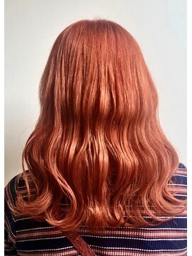 カリーナコークス 原宿 渋谷(Carina COKETH) ダブルカラー/オレンジ/インナーカラー/ケアブリーチ/オージュア