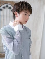 メンズヘア ビーセカンド 草加店(MENS HAIR B-2) 透明感メルトカラー！モテ系ショートマッシュM