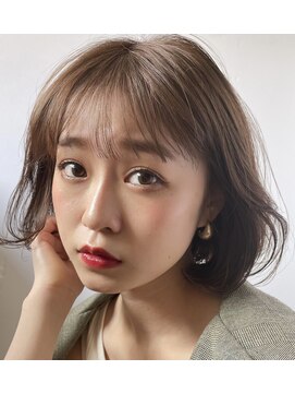 ガーデン オオタカノモリ(garden otakanomori) 王道ニュアンスマッシュランダムパーマグレーベージュ