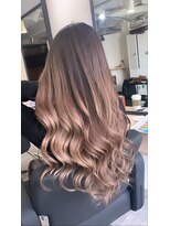 ラフ 難波店(LAFF)&nbsp;#黒髪#ボブルフ#ネビージュ#小顔#ワンレン