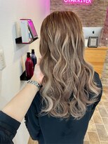 スターリバー(STAR RIVER) シールエクステでハイライトスタイル☆