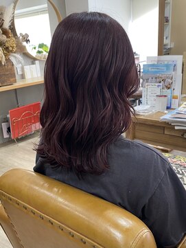 メアリー バイ メリー(marry by merry) 【立町メアリーバイメリー】☆カシスピンク×ケアブリーチ☆