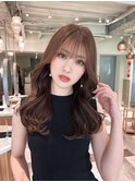 【Lond ambre】五島巨幹/韓国風/似合わせ/波巻き/前髪N