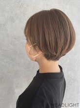 ソーエンバイヘッドライト 帯広西5条店(soen by HEADLIGHT) ベージュ大人ショートボブミニウルフチェリーブラウングレージュ