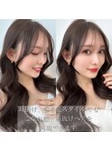 大人可愛い韓国ヘア 似合わせ小顔顔まわり レイヤーカット#