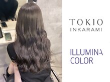 【髪を綺麗に伸ばしながら、透明感カラーをキープ】イルミナカラー＋TOKIOトリートメント￥9000