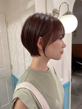 ロンドソレイユ 池袋(Lond soleil) ショート/前髪カット/レイヤーカット/黒髪/髪質改善[池袋]