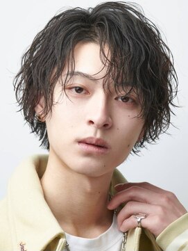 オーシャントーキョー 渋谷(OCEAN TOKYO) ツイストスパイラルパーマセンターパート