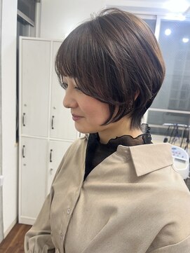 メルシー トータル ブランディング サロン(merci TOTAL BRANDING SALON) 大人くびれヘア/大人レイヤーショート【横浜】