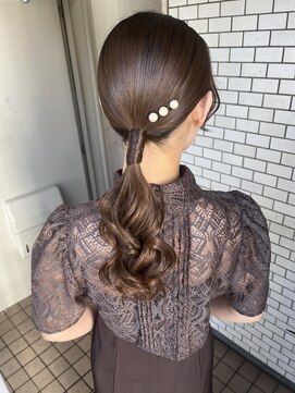 フェリーチェ(Felice) ポニーテール ローポニー タイトヘア タイトポニー 結婚式