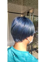 アース 国立店(HAIR&MAKE EARTH) パールブルー