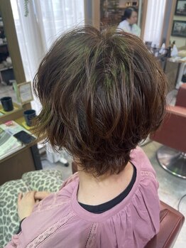 ライスラボニータ(La isla Bonita)の写真/【月曜も営業＊７/７&14】【2ヵ月崩れない×骨格補正カット】が人気！スパを追加すれば更にボリュームUP◎